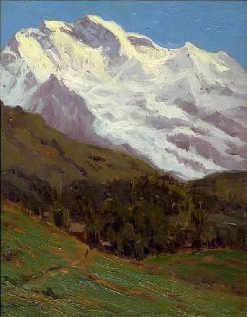 Charles Warren Eaton The Jungfrau China oil painting art